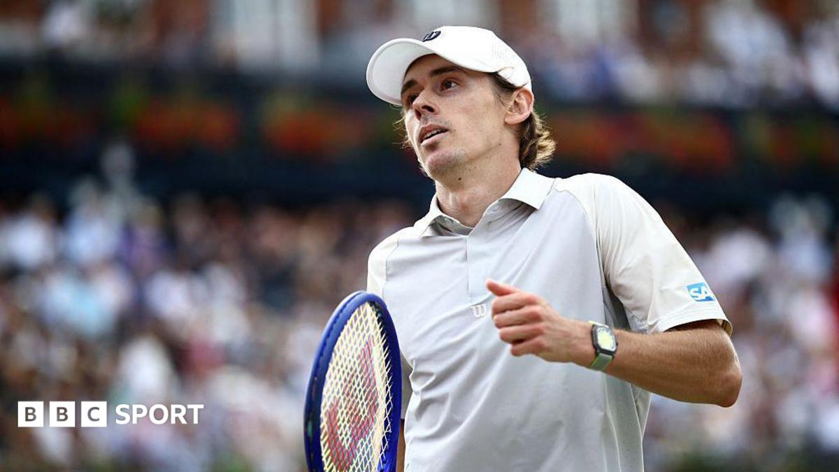 Queen's Tennis LIVE: Alex de Minaur vs Brandon Nakashima - watch BBC coverage, live scores, results & order of play