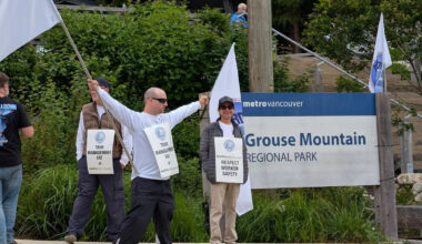 Grouse Grind behind picket line as Metro Vancouver workers escalate job action