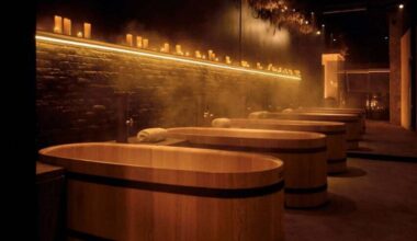 Montreal has a European beer spa and you can soak in beer baths while you sip
