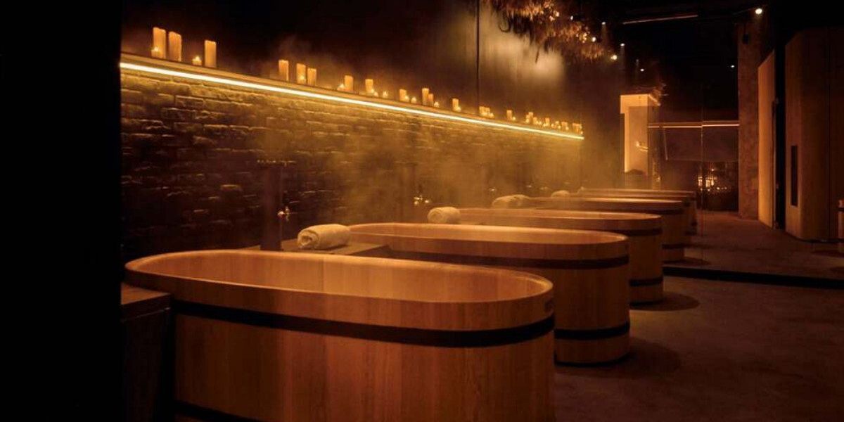 Montreal has a European beer spa and you can soak in beer baths while you sip