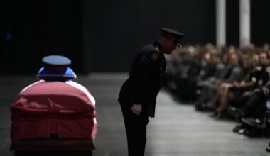 Toronto officer killed during police raid was 'loved by everyone,' mourners told