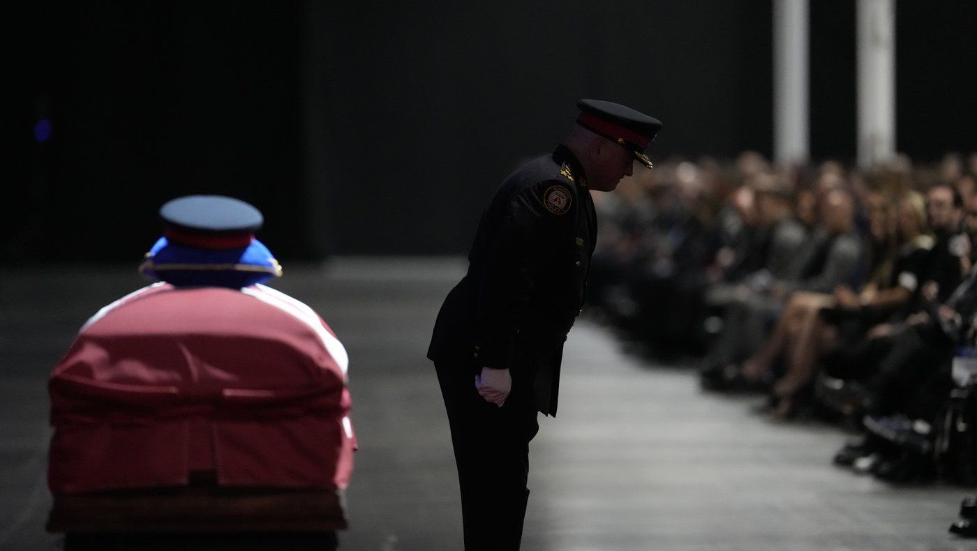 Toronto officer killed during police raid was 'loved by everyone,' mourners told