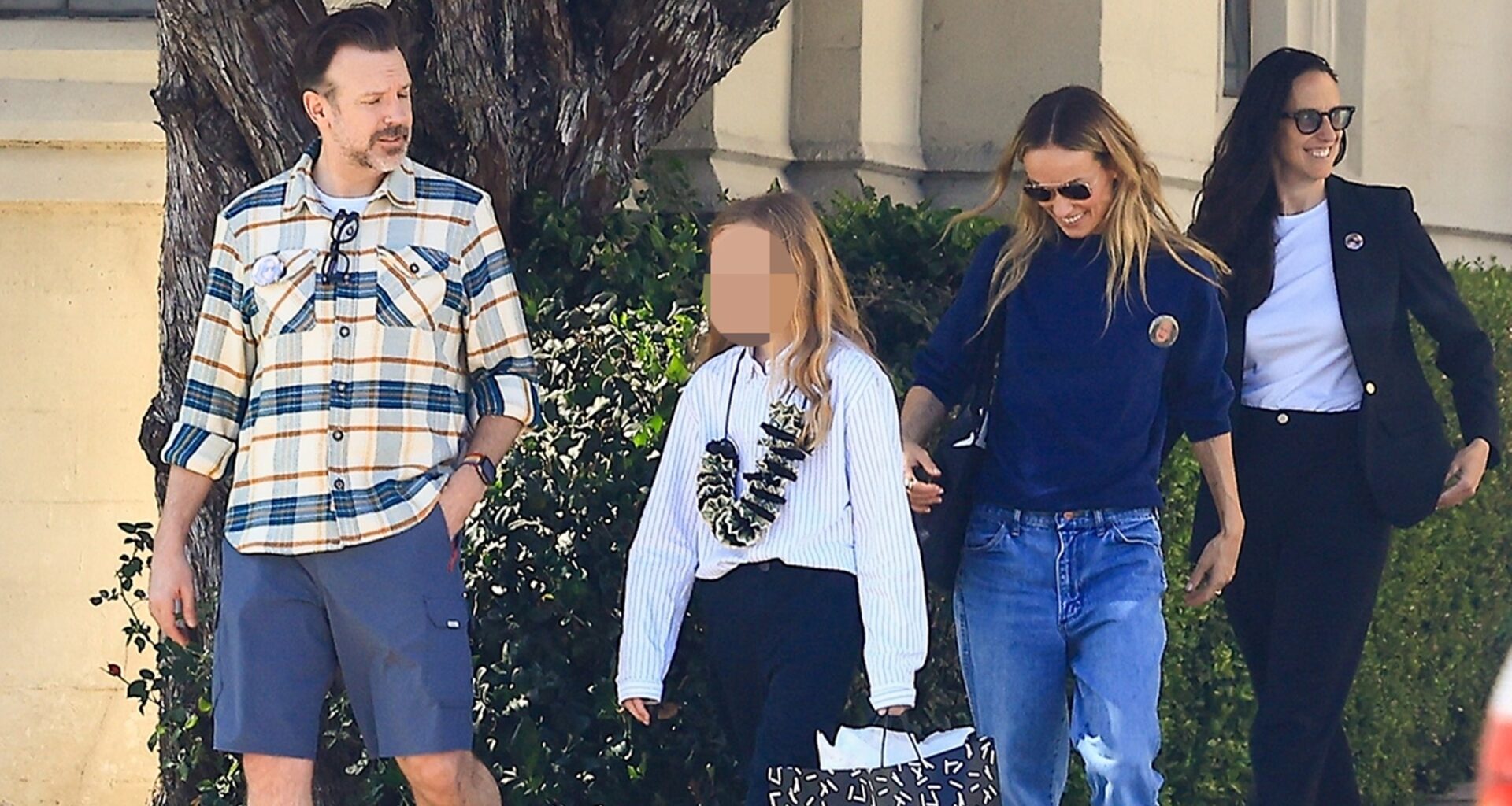 Jason Sudeikis and Ex Olivia Wilde Reunite at Daughter's Graduation in L.A.