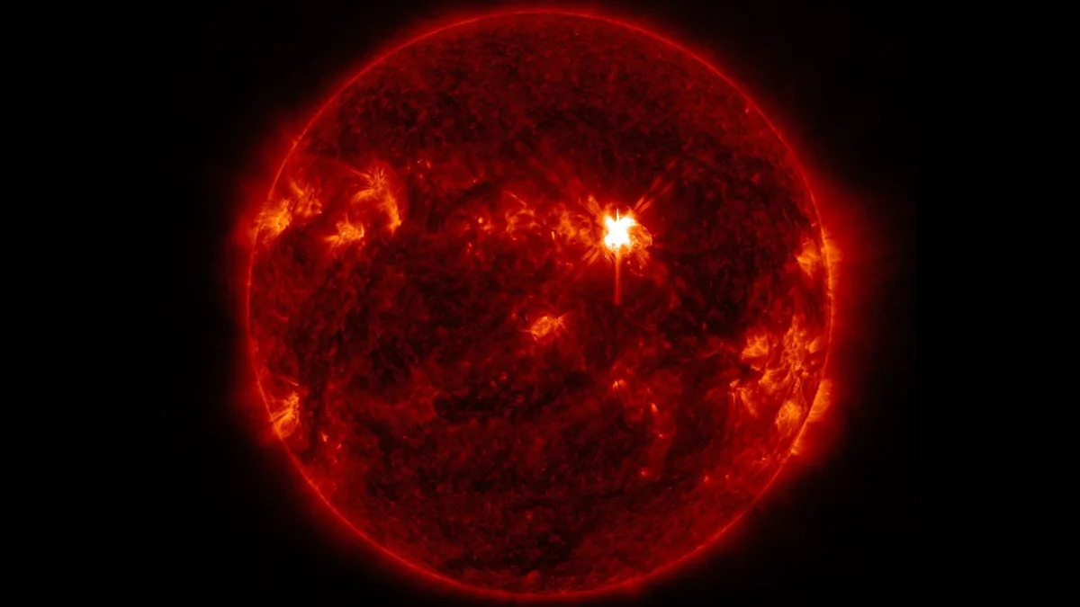 Sun erupts with 3 solar flares, raising chances of northern lights for U.S.
