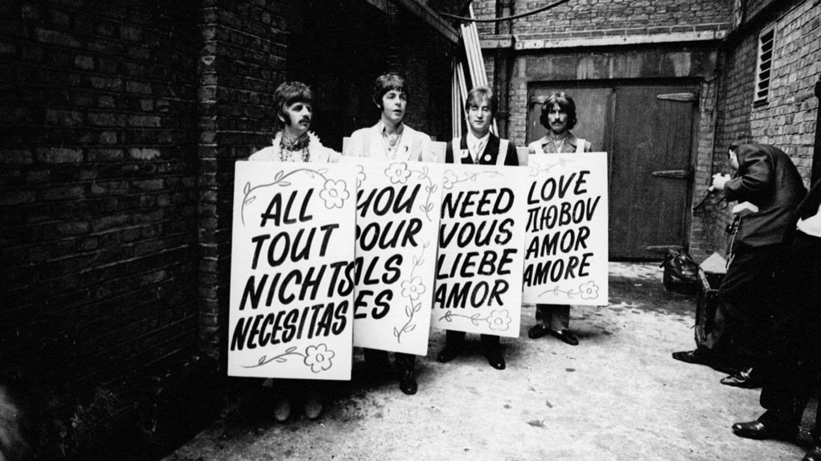 The Beatles to Mark Global Beatles Day With 'All You Need Is Love' Vid