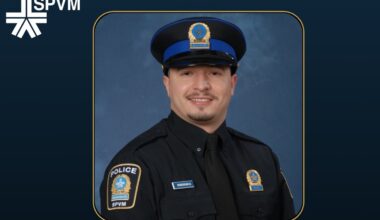 Police photo of fallen officer.