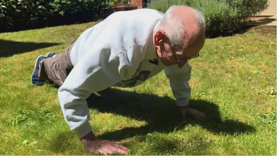 At 98, he does 40 push-ups every day and nails the crow pose: Bill Kober reveals the simple 'use it or lose it' habit behind his incredible fitness