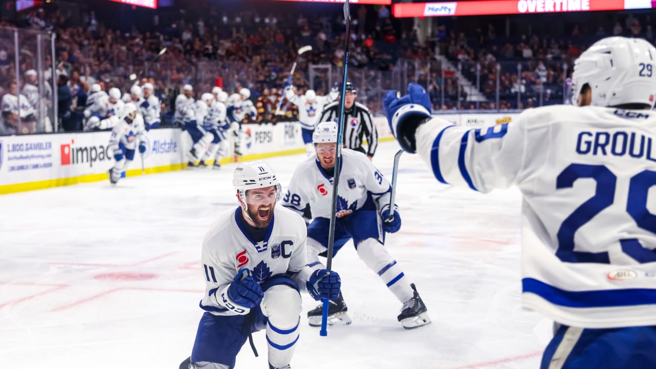 Marlies head back to Toronto with 2-0 lead in Calder Cup Finals