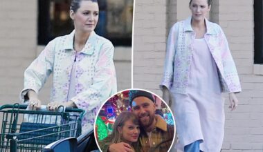 Blake Lively grocery shops while former BFF Taylor Swift throws bachelorette party with closest pals