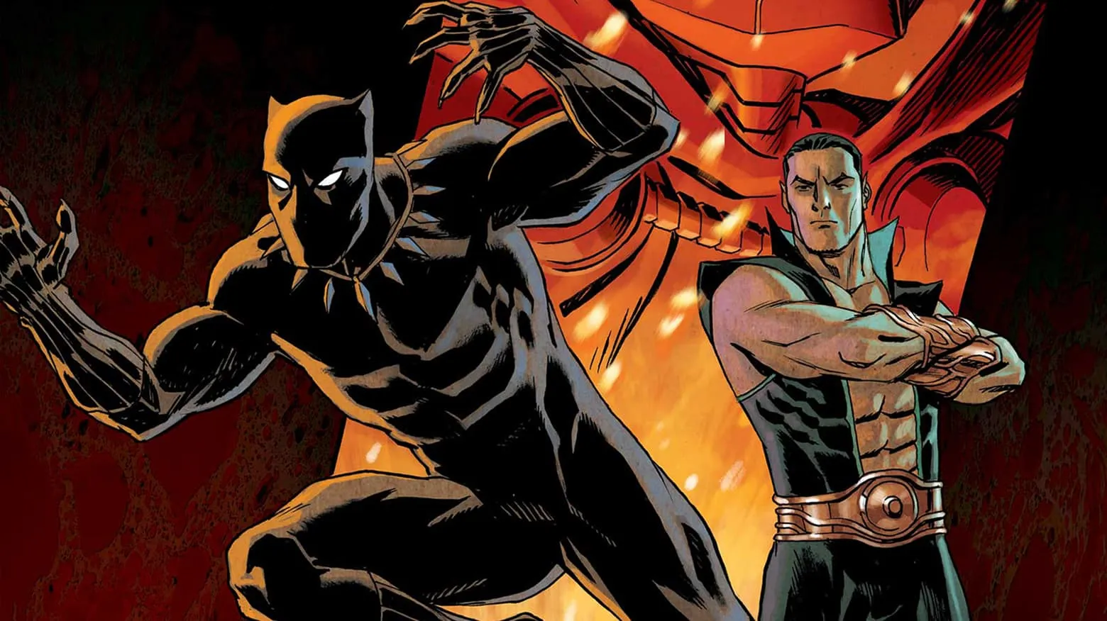 Black Panther and Namor Join Forces to Defend Their Kingdoms from Demonic Invasion in 'Black Panther/Namor: Doomed'