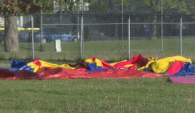 Child, 3, dies from injuries after bouncy castle swept up by wind in Montreal - Montreal