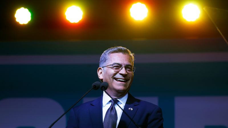 Democrat Xavier Becerra will advance to November election in California governor’s race, CNN projects