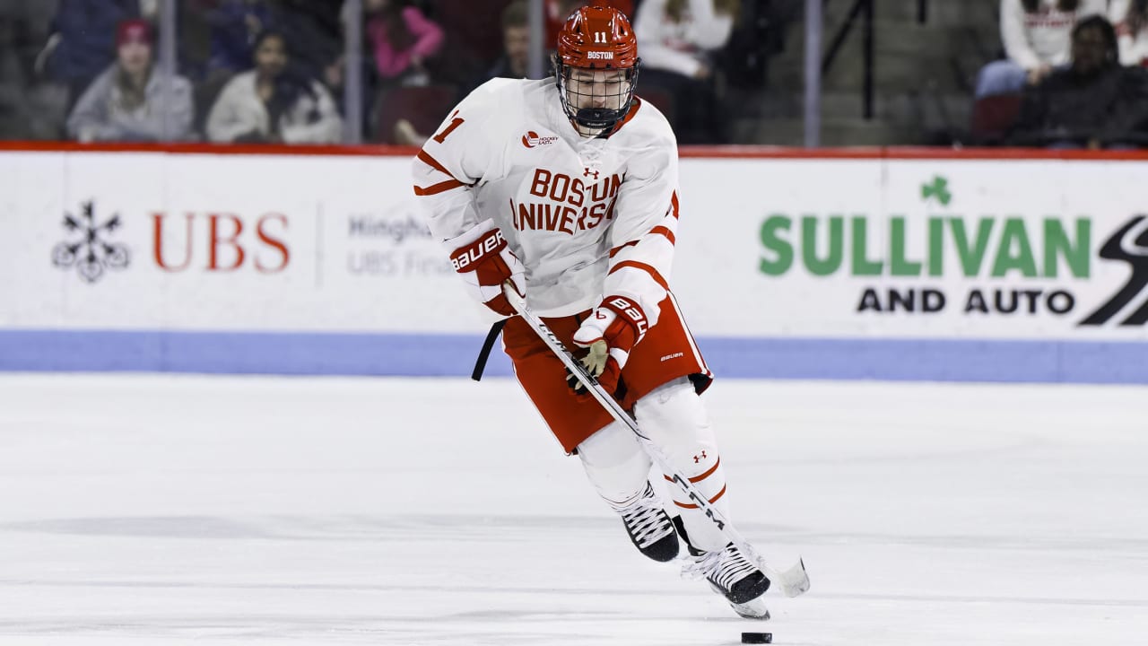 Lawrence elevated game, NHL Draft profile after joining Boston University