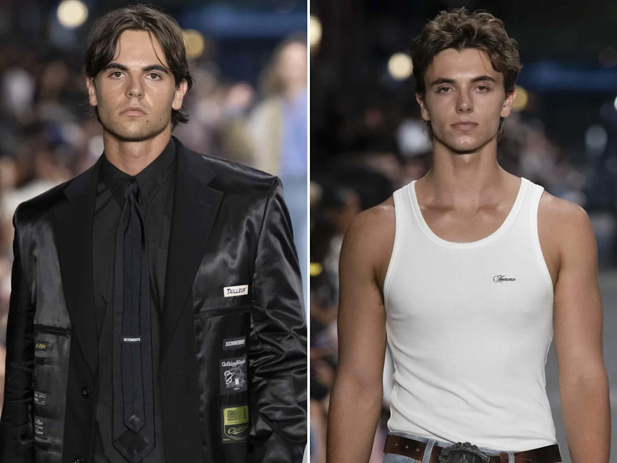 Britney Spears's Sons Sean, 20, and Jayden, 19, Make Their Runway Debuts at Paris Fashion Week