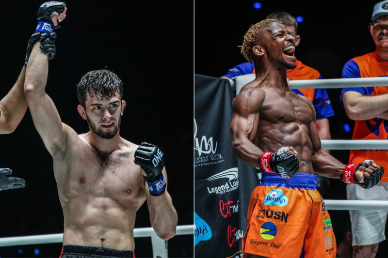 Sanzhar Zakirov (left) and Bokang Masunyane (right) will return to ONE Championship action in July
