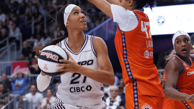 Toronto Tempo forward Isabelle Harrison WNBA