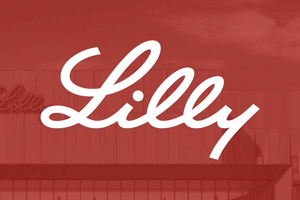 Eli Lilly logo.