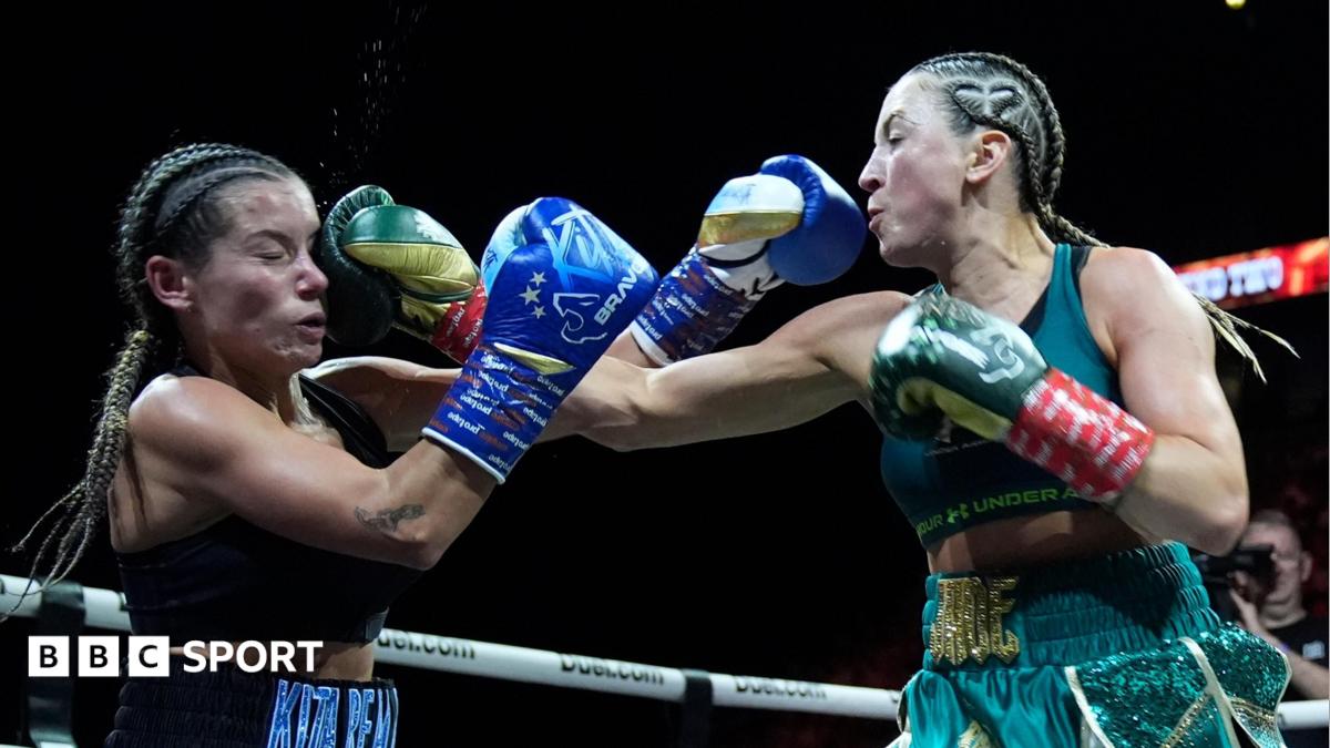 Federikita is hit in the face by Jade Jones
