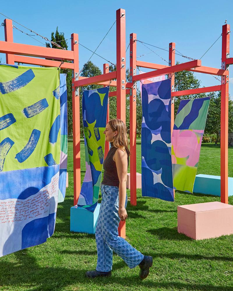 From train stations to hospital gardens, Lucy Grainge makes art everywhere for everyone