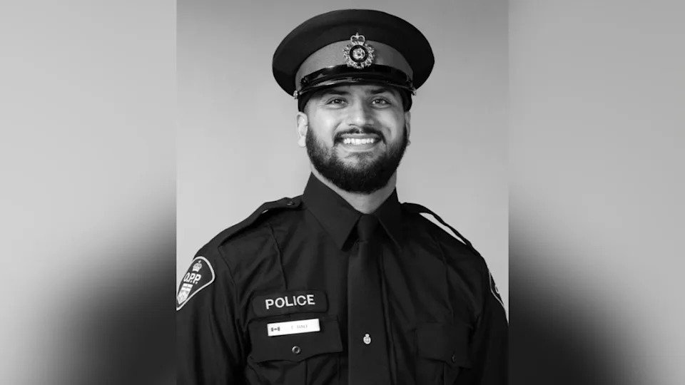 Ontario Provincial Police Const. Tarun Bali was killed in the line of duty on Tuesday. He had 2½ years of service with the force.