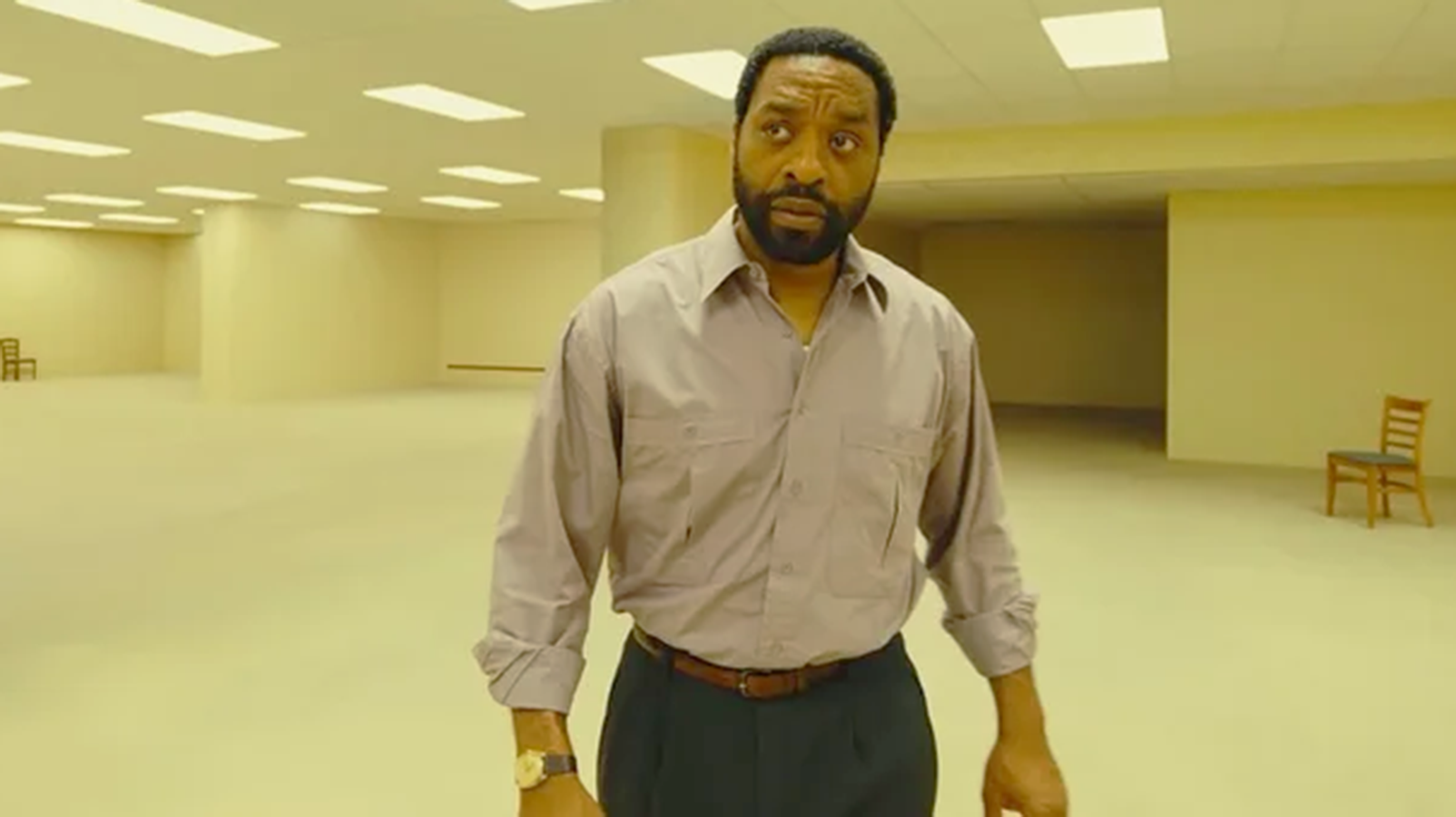 Chiwetel Ejiofor as Clark in "Backrooms" (2026).