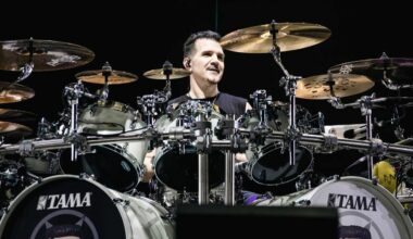Charlie Benante. onstage
