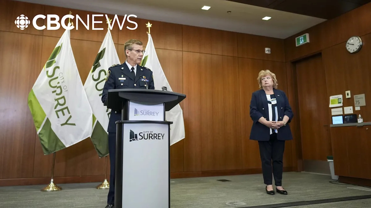 Why was Surrey's police chief pushed out and what happens next?