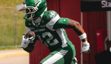 Riders WR Jaylen Johnson set for CFL debut against BC Lions