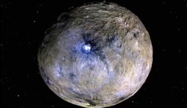 The dwarf planet Ceres as seen by NASA's Dawn mission.  Credits: NASA/JPL-Caltech/UCLA/MPS/DLR/IDA