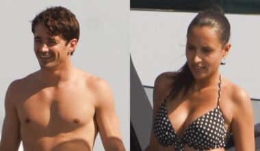 F1 Star Charles Leclerc & Wife Alexandra Saint Mleux Vacation in Saint-Tropez with Family & Friends - Just Jared - Celebrity News and Gossip