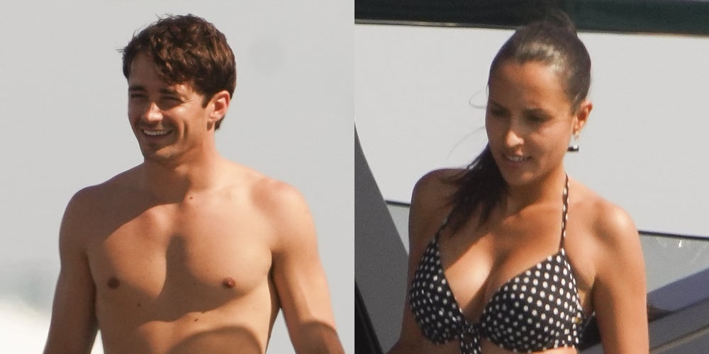 F1 Star Charles Leclerc & Wife Alexandra Saint Mleux Vacation in Saint-Tropez with Family & Friends - Just Jared - Celebrity News and Gossip