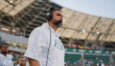 Corey Mace defends decision to use Samuel Emilus on punt returns after Saskatchewan Roughriders' loss