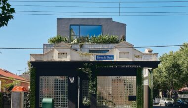 This 1910 Melbourne Corner Shop Is Now a Three-Story Home With a Garden as Its Front Door
