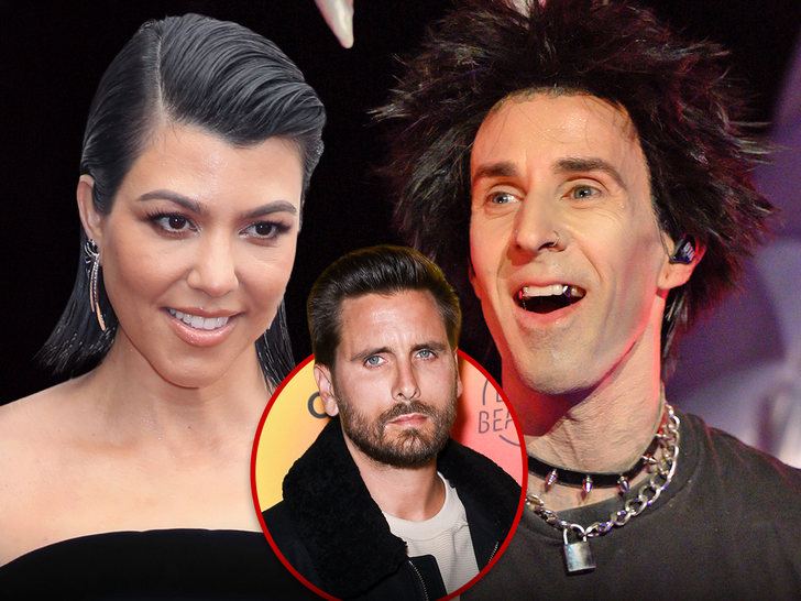 main kourtney kardashian travis barker scott disick getty
