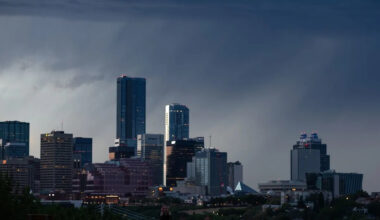 Edmonton weather: Severe thunderstorms could bring hail, heavy rain