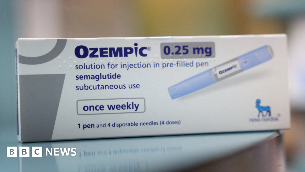 A general view of a box of Ozempic.
