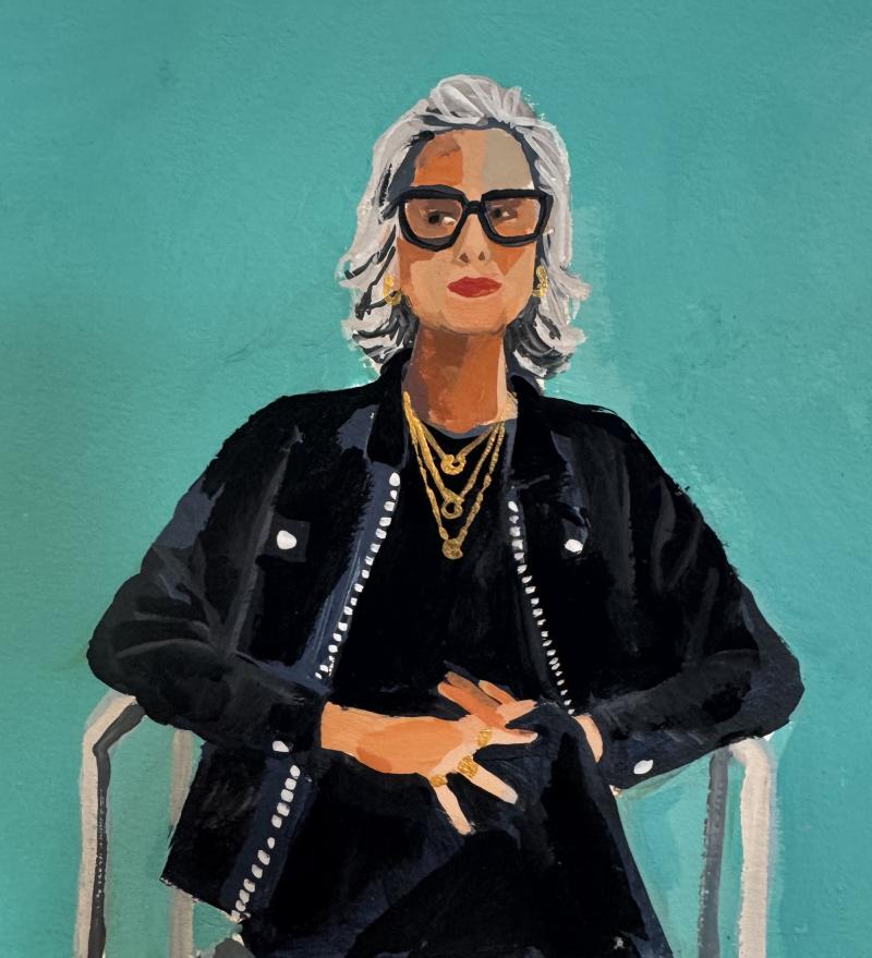 How Gayle Kabaker turned a whisper at the Met into a life of pools, brides, and quiet rebellion