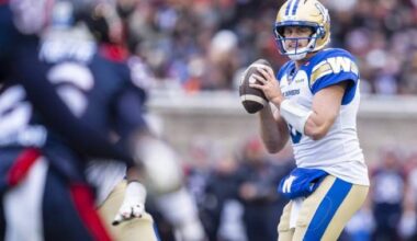 QB Collaros energized as Winnipeg Blue Bombers open new CFL campaign - Winnipeg