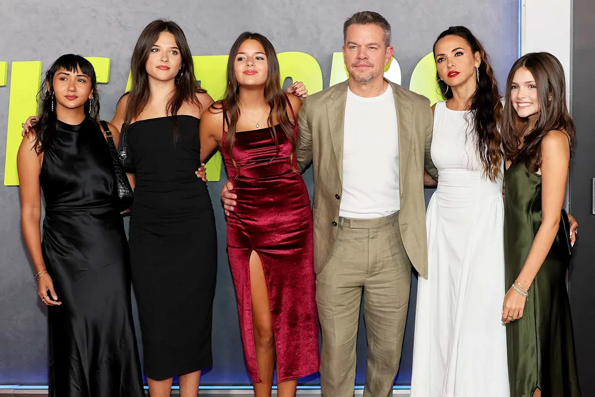 Matt Damon Says His 4 Daughters Are ‘Seasoned Travelers’ and ‘Love’ to Trek Across the World with Him (Exclusive)