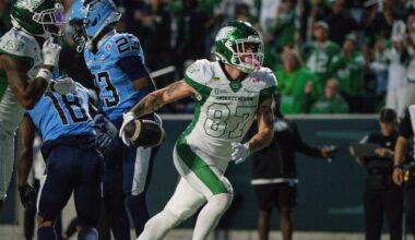 Riders deal with wide receiver injuries to start practice week for Ottawa Redblacks