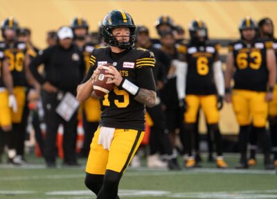 Veteran QB Mitchell chasing third straight 5,000-yard season with Tiger-Cats