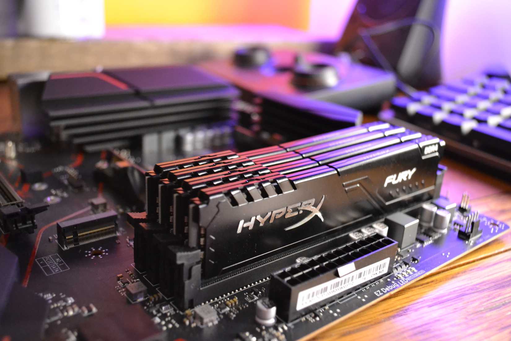 ddr4 ram in motherboard