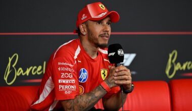 Lewis Hamilton makes Milan Fashion Week appearance after Ferrari F1 win