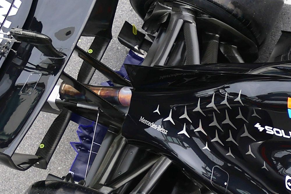 Mercedes diffuser