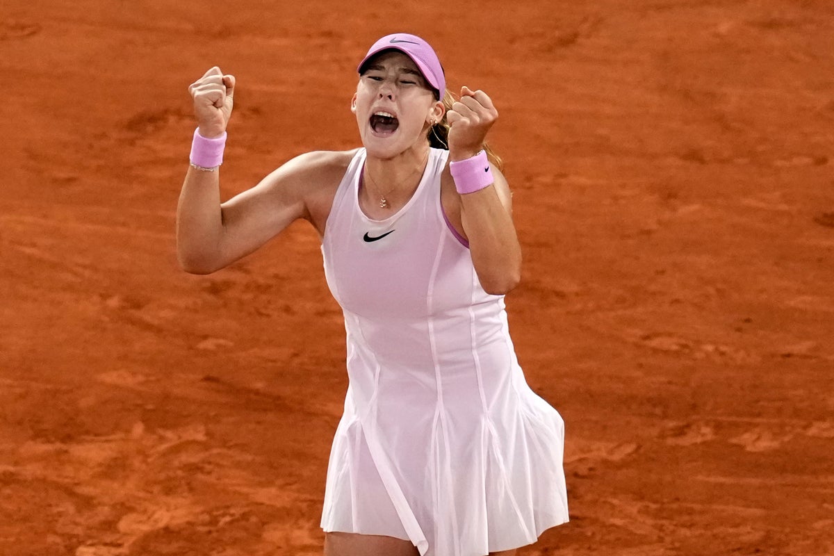 How Mirra Andreeva drowned out the noise to march into French Open final