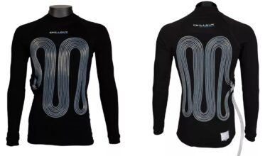 F1 driver cooling suit