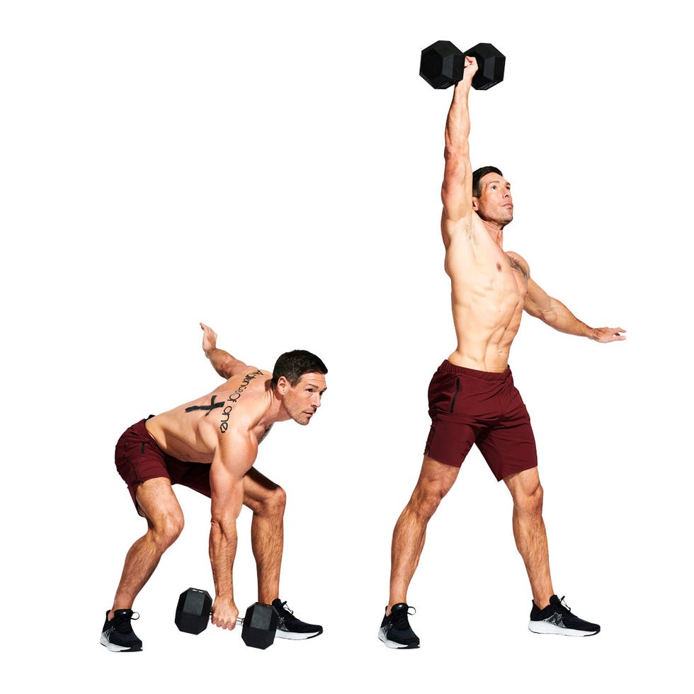 Dumbbell snatch dumbbell snatch