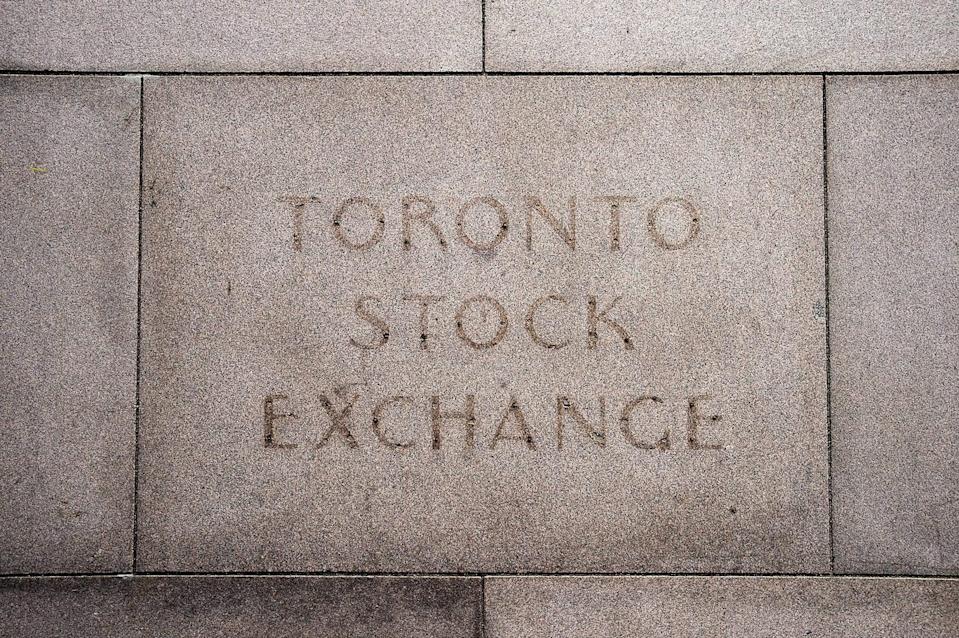 The fading name on the building in Toronto that used to house the Toronto Stock Exchange on Thursday, August 18 2011. THE CANADIAN PRESS/Aaron Vincent Elkaim - The Canadian Press
