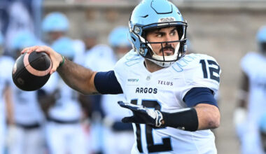 Chad Kelly returns after missing entire 2025 CFL season as Argonauts visit Alouettes