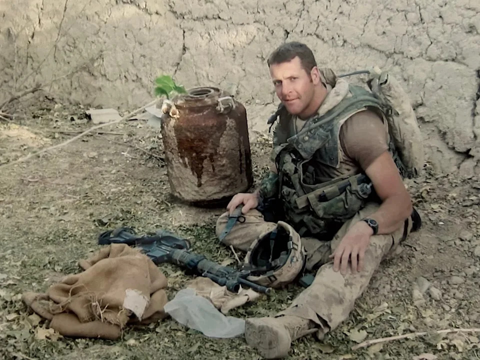 Brendan Hynes, seen here during an overseas deployment, served in the Canadian military for nearly three decades, including tours to Afghanistan, Bosnia and Iraq.